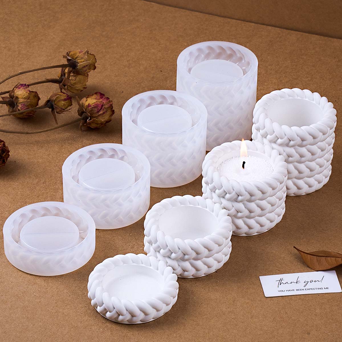 Candle Making Jug - Forma silikonowa do świec z liny