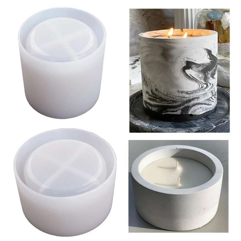 Candle Making Jug - 3 rozmiary Okrągłe formy betonowe do