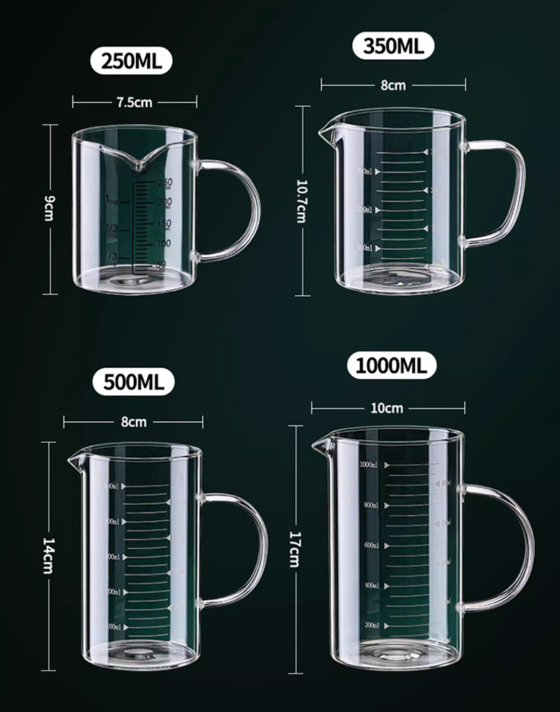 YWDL 1/2 szt. Szklany kubek z  – Candle Making Jug recenzja i cena