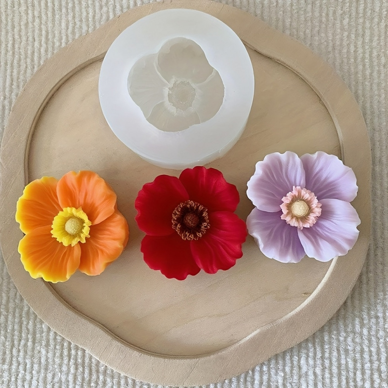 Forma silikonowa 3 kwiaty, sil – Candle Making Jug recenzja i cena
