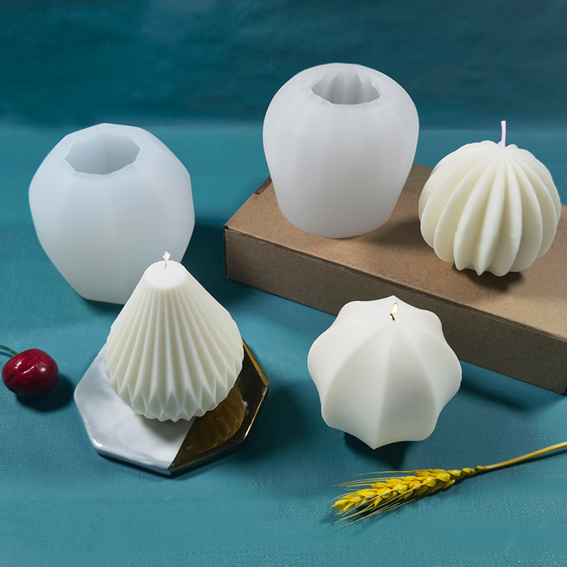 Formy silikonowe 3D do świec,  – Candle Making Bath recenzja i cena