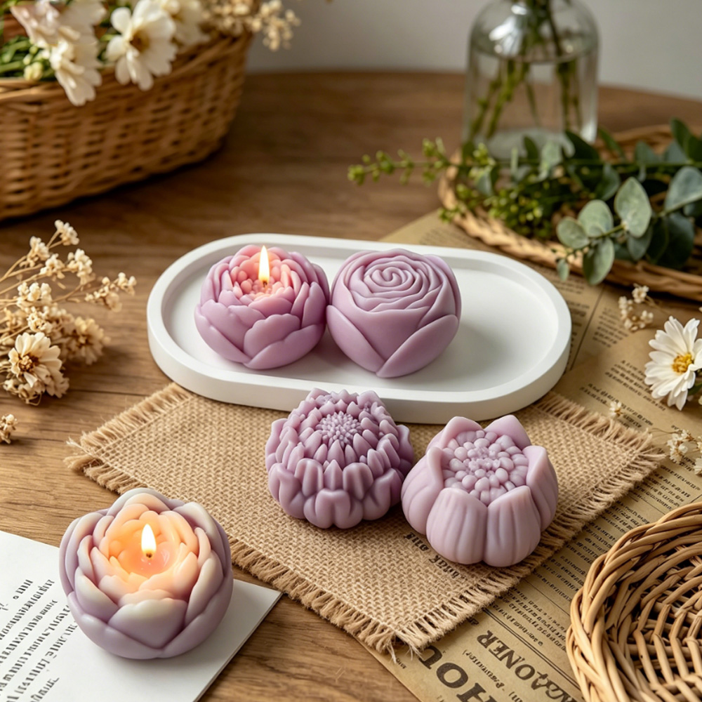 Forma silikonowa 3D kwiaty: pi – Candle Making Ingredients recenzja i cena