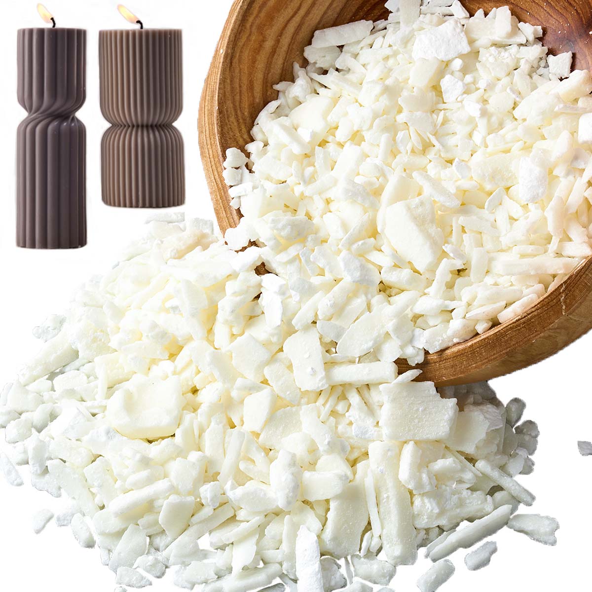 1-punktowy czysty biały wosk s – Candle Making Ingredients recenzja i cena