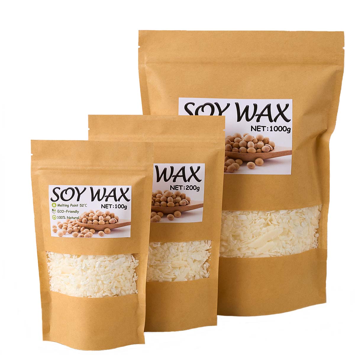 1-punktowy czysty biały wosk s – Candle Making Ingredients recenzja i cena
