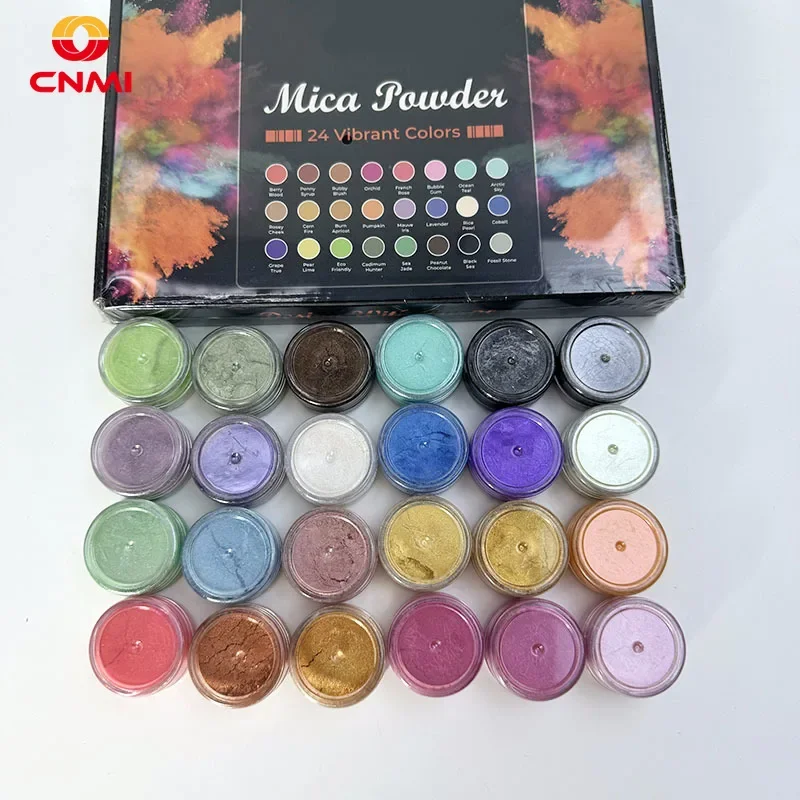 24 Kolory 6g CNMI Proszek Mika – Candle Making Bath recenzja i cena
