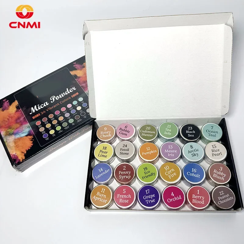 24 Kolory 6g CNMI Proszek Mika – Candle Making Bath recenzja i cena