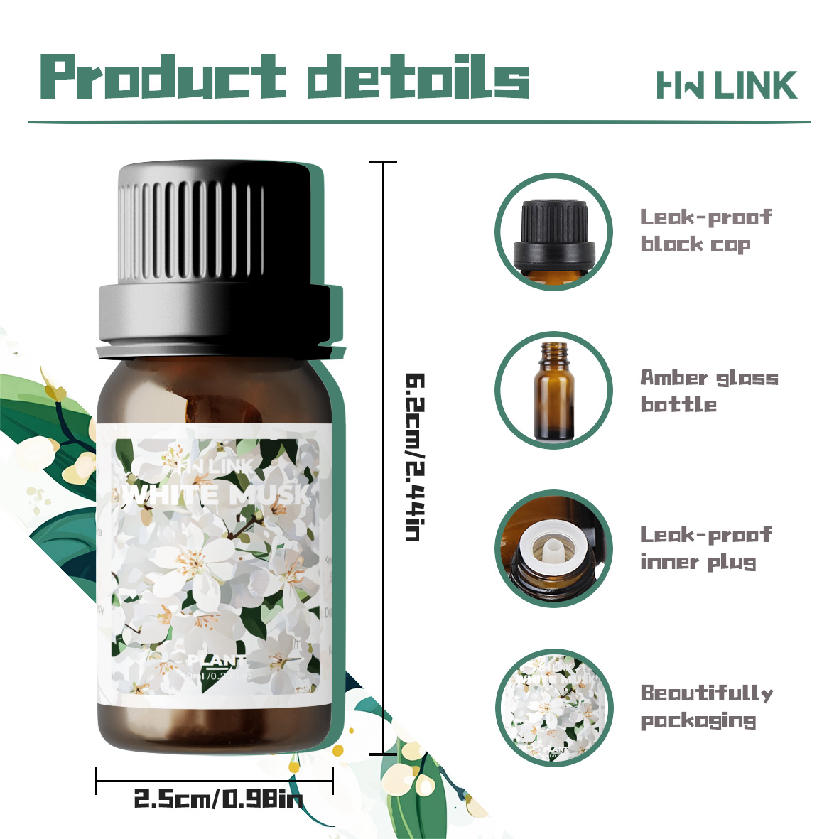 Białe olejki eteryczne z piżme – Candle Making Fragrance Oils recenzja i cena