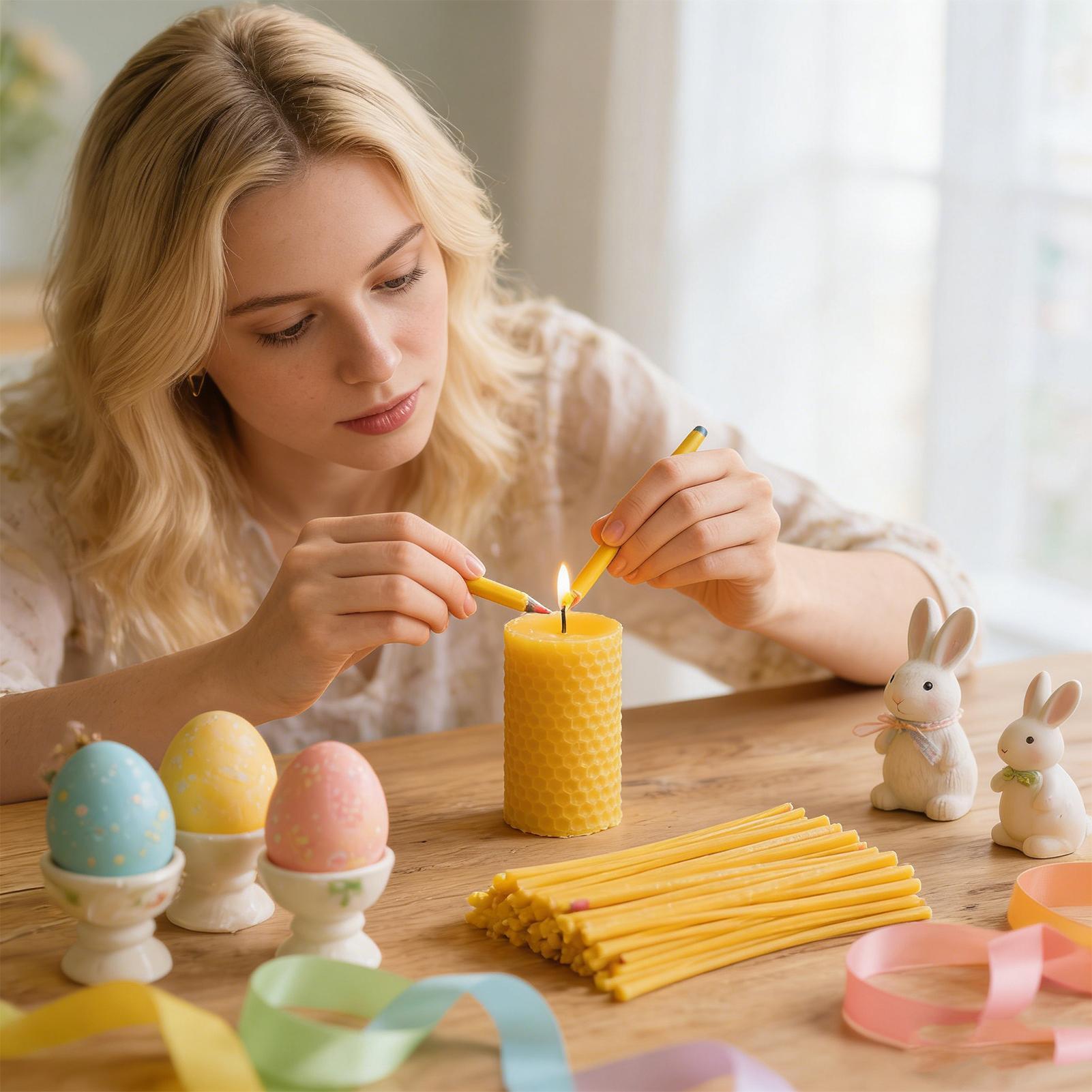 Patyczki z wosku pszczelego do – Candle Making With Beeswax recenzja i cena